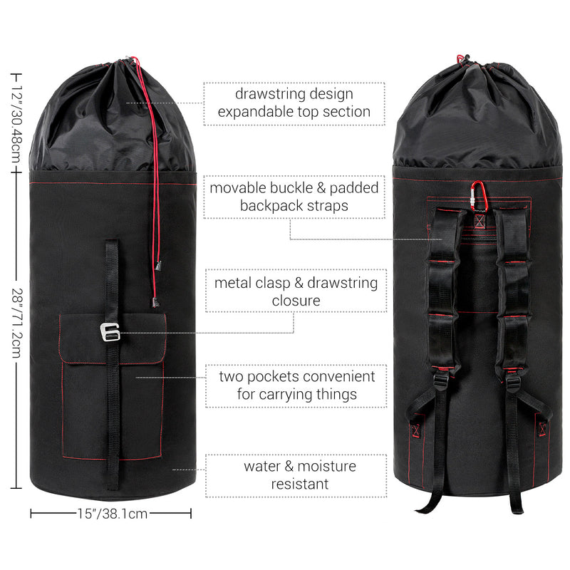  Laundry Bag Backpack Extra Large, 115L Laundry Backpack with  Padded Shoulder Strap, Sturdy Travel Laundry Bag, Hanging laundry bag for  College Dorm, Apartment, Durable Laundry Backpack Bag : Home & Kitchen