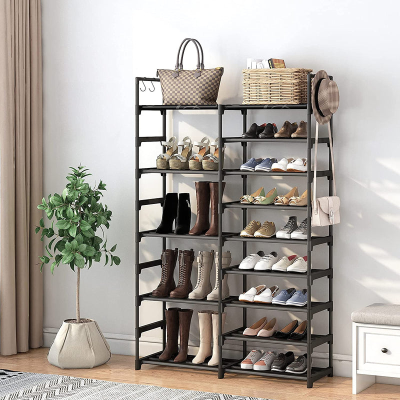 30 Pair Stackable Shoe Storage Cabinet  Storage cabinet, Shoe storage, Shoe  storage cabinet